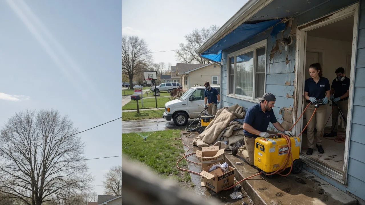 Basement Flood Cleanup in Packwood, IA near me